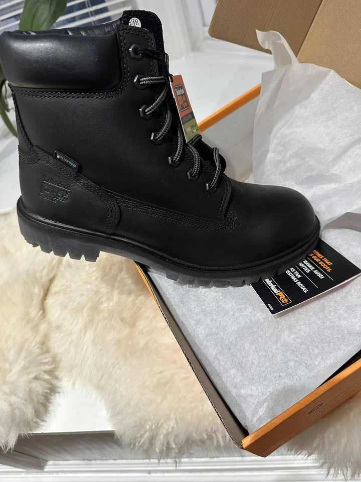 Biqueira de segurança Timberland Pro Direct Attach W. MAXTRAX 6” feminina tamanho 9,5 aço - Imagem 2 de 4