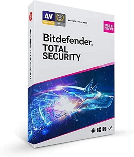 Bitdefender Total Security 1 PC 1 ANNO - Antivirus - leggi la descrizione