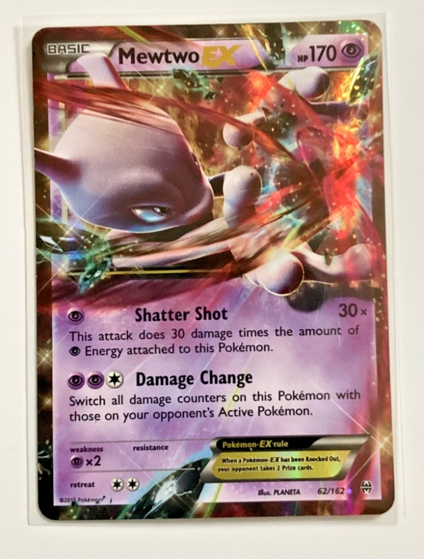 Mewtwo EX 62/162 Breakthrough Holo