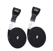 MOOCY Lashing Straps with Buckles,Adjustable Kayak Tie Down Straps Padded Cam...