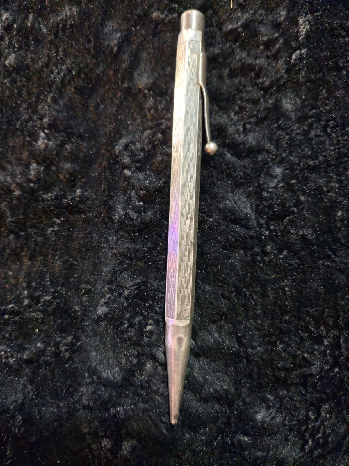 Antique Sterling Mabie Todd & Co. NY Silver Fyne Poynt Mechanical Pencil