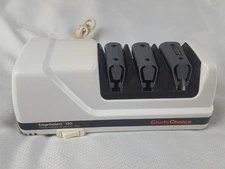 Chef's Choice Edge Select 120 Plus Knife Sharpener Diamond Hone Electric White