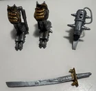 Vtg 2002 Mattel Masters of Universe Samurai He-Man Figure MOTU Accessories Lot