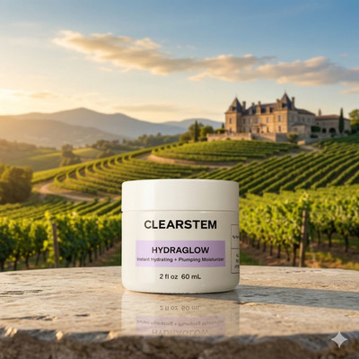NEW CLEARSTEM HYDRAGLOW Hydrating Plumping Moisturizer Cream 60 ml (Free Ship)