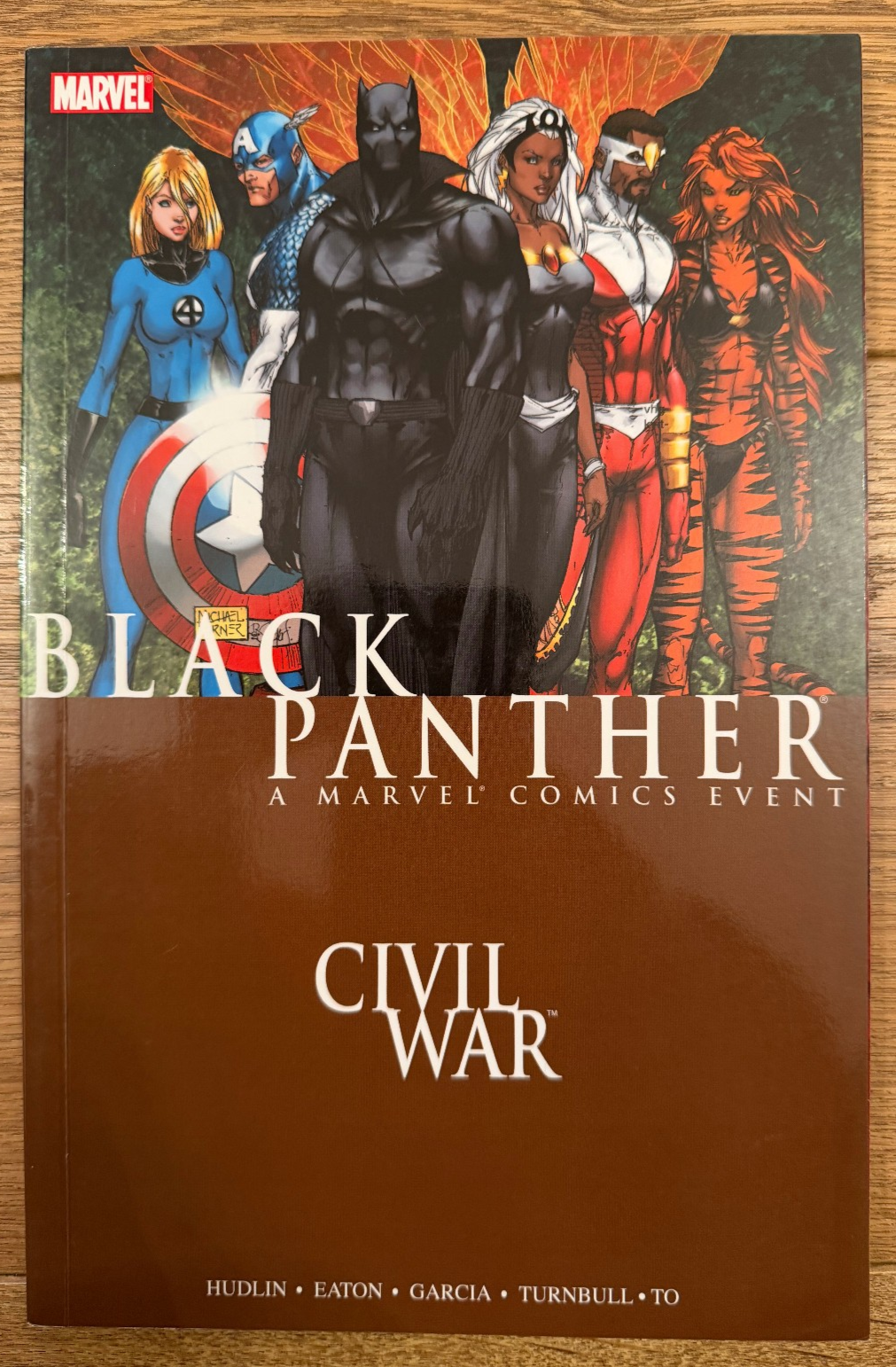 Civil War Black Panther Paperback TPB Graphic Novel Marvel Comics Hudlin Eaton