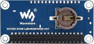 SX1262 868/915M LoRaWAN Node Module, LoRaWAN/GNSS Expansion Board for Raspberry