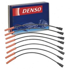 DENSO Spark Plug Wire Set Compatible with Ford F-250 Super Duty 6.2L V8 2011-...