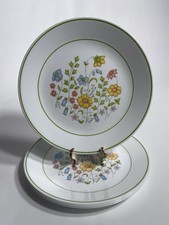 4 Corelle By Corning Spring Meadow Bouquet 10 1/4" Dinner Plates Vintage USA
