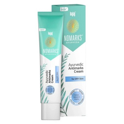 5x Bajaj Nomarks Ayurvedic Antimarks Cream for Dry Skin, 25gm (Pack of 5)