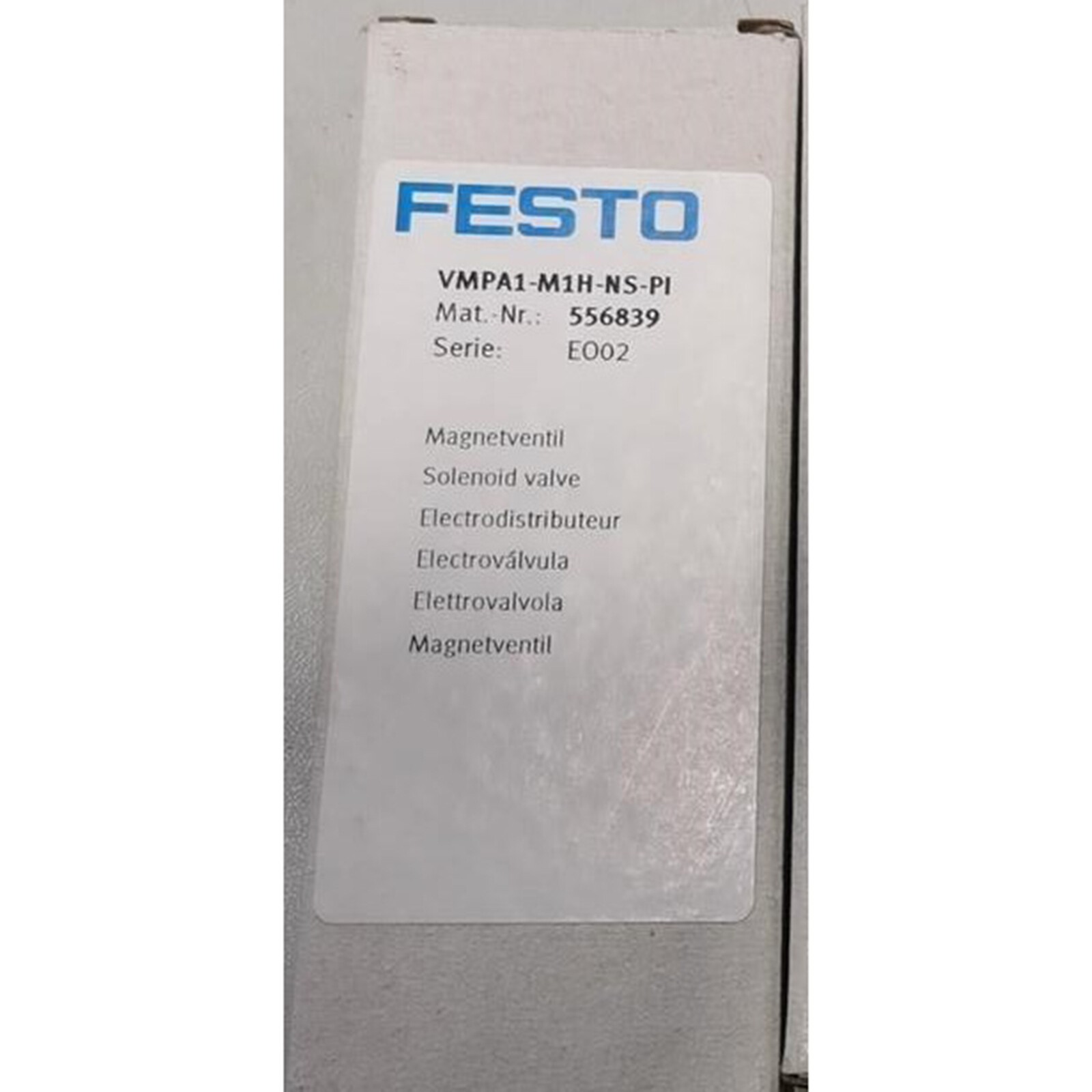 1PC NEW FESTO VMPA1-M1H-NS-PI 556839 Solenoid Valve Fast Shipping