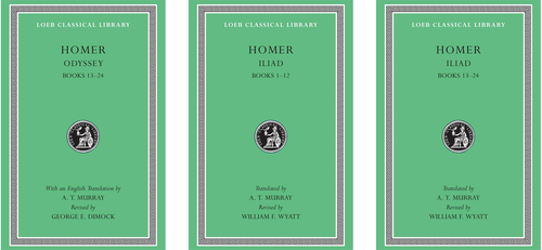 Homer Loeb Classical Library: Homer 3-Book Hardcover Set | eBay