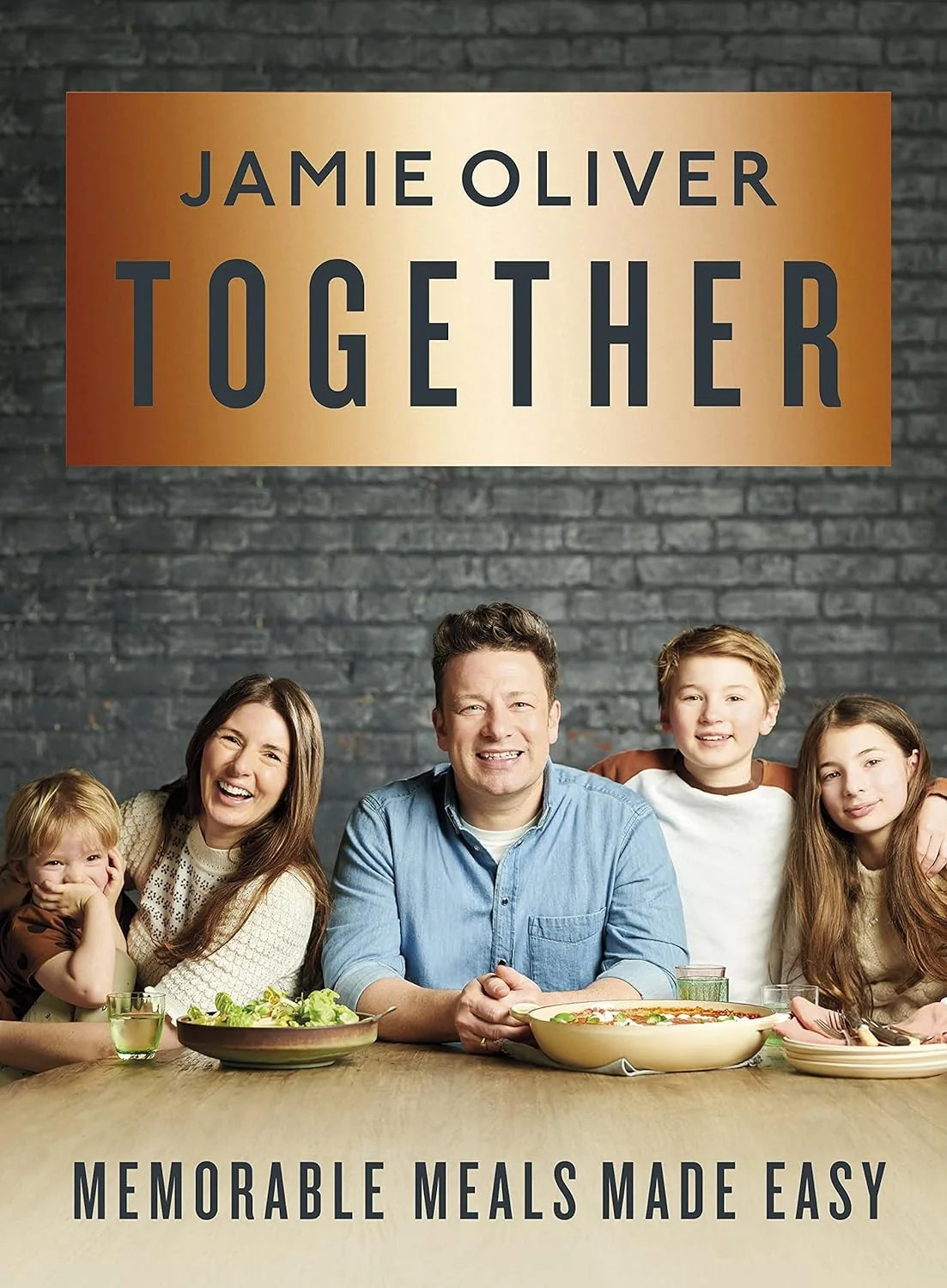 Macmillan Green/Salmon/Black Together: Memorable Meals Made Easy By Jamie Oliver - Non Fiction - Hardback - Image 5