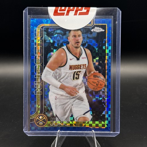 Nikola Jokic [X-Fractor] #25 2025 Topps Chrome card