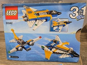 Lego Creator 3-in-1 Super Soarer Jet (31042) - 100% Complete w/Manuals - Retired