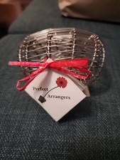 Perfect Arrangers Flower Frog Stainless Steel Floral Bouquet Arranger Stand