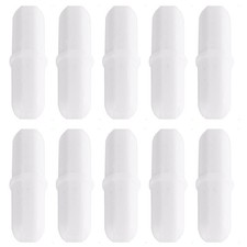 Magnetic Stir Bars,10 Pcs PTFE Magnetic Stirrer Mixer Stir Bar, 20 mm/ 0.8 Inch