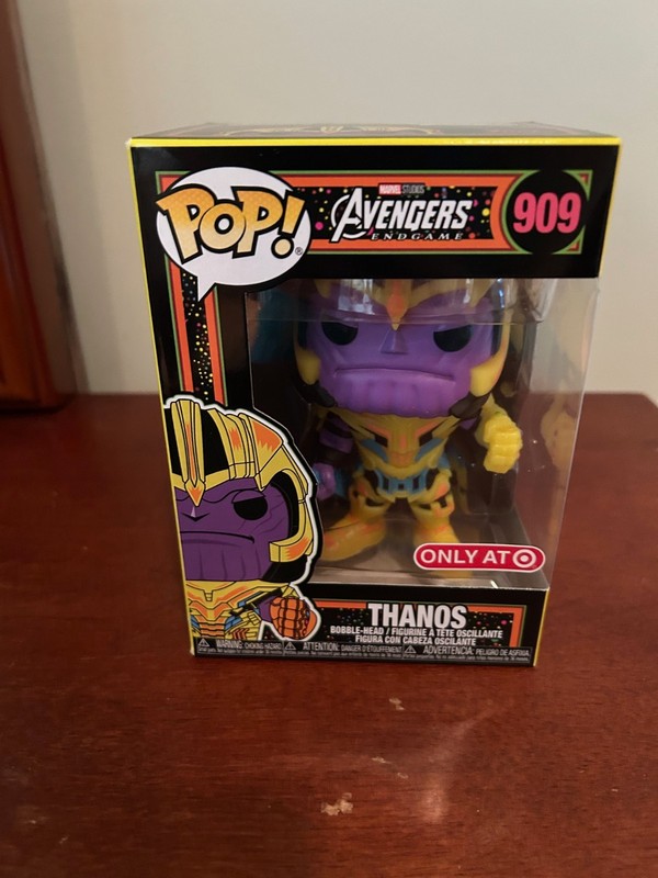 Funko Pop! Vinyl: Marvel - Thanos - Target (Exclusive) #909 MCU MARVEL DISNEY