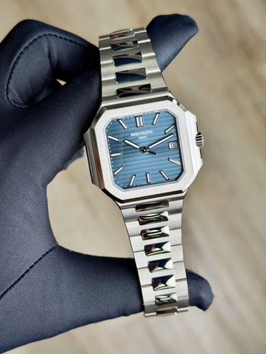 Patek Philippe Cubitus Blue Index White Gold Bracelet 2026 Unw...