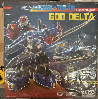 Fans Hobby TFCon 2022 Master Builder MB-06E God Delta Baser MB-11E Magna Bomber