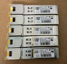 CISCO 30-1410-03 30-1410-04 GLC-T 1000BASE T SFP ETHERNET TRANSCEIVER LOT