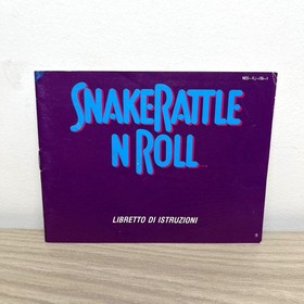 Snake Rattle 'n' Roll Mattel per Nintendo NES COMPLETO -  PAL A GBR