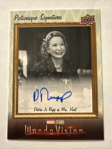 Debra Jo Rupp As Mrs. Hart 2022 UD Marvel Wanda Vision Picturesque Auto #PS-DJR