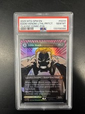 Eddie Brock (0233) (Borderless) Marvel's Spider-Man Foil for sale