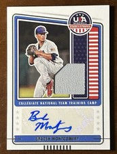 2023 Stars & Stripes Signatures Materials Braden Montgomery Auto Patch Relic