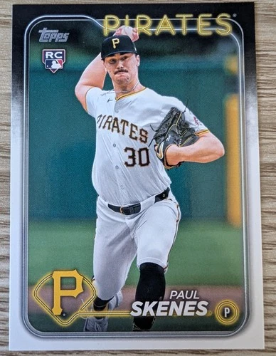 2024 Topps Update Paul Skenes Rookie Card RC PIRATES #US100