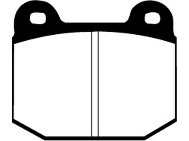 Front Brake Pad Set For 2006-2011 Lotus Exige 2007 2008 2009 2010 KP516NN