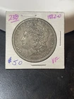 1882 O Morgan Silver Dollar