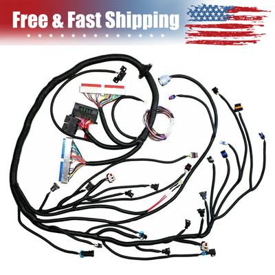 LS1 4L60E Stand Alone Harness For LS SWAP 4.8 5.3 6.0 97-06 Drive by Cable DBC