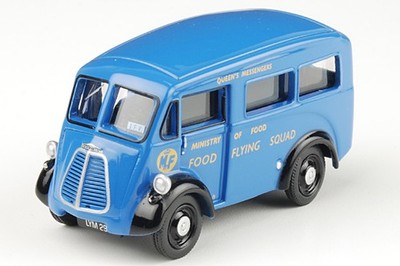 76MJ002 Oxford Diecast J-Type Van 1/76 Model Food Flying Squad