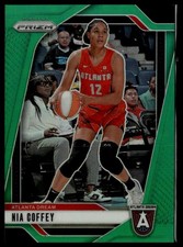 2024 Panini Prizm WNBA #71 Nia Coffey Green Prizms