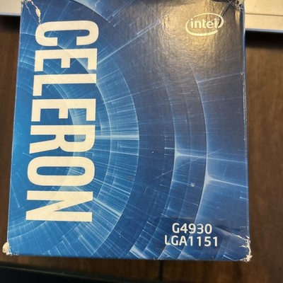 New Intel Celeron G4930