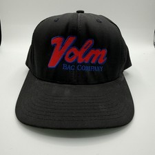 Vintage 80s SnapBack Hat Volm Bag Company Made In USA