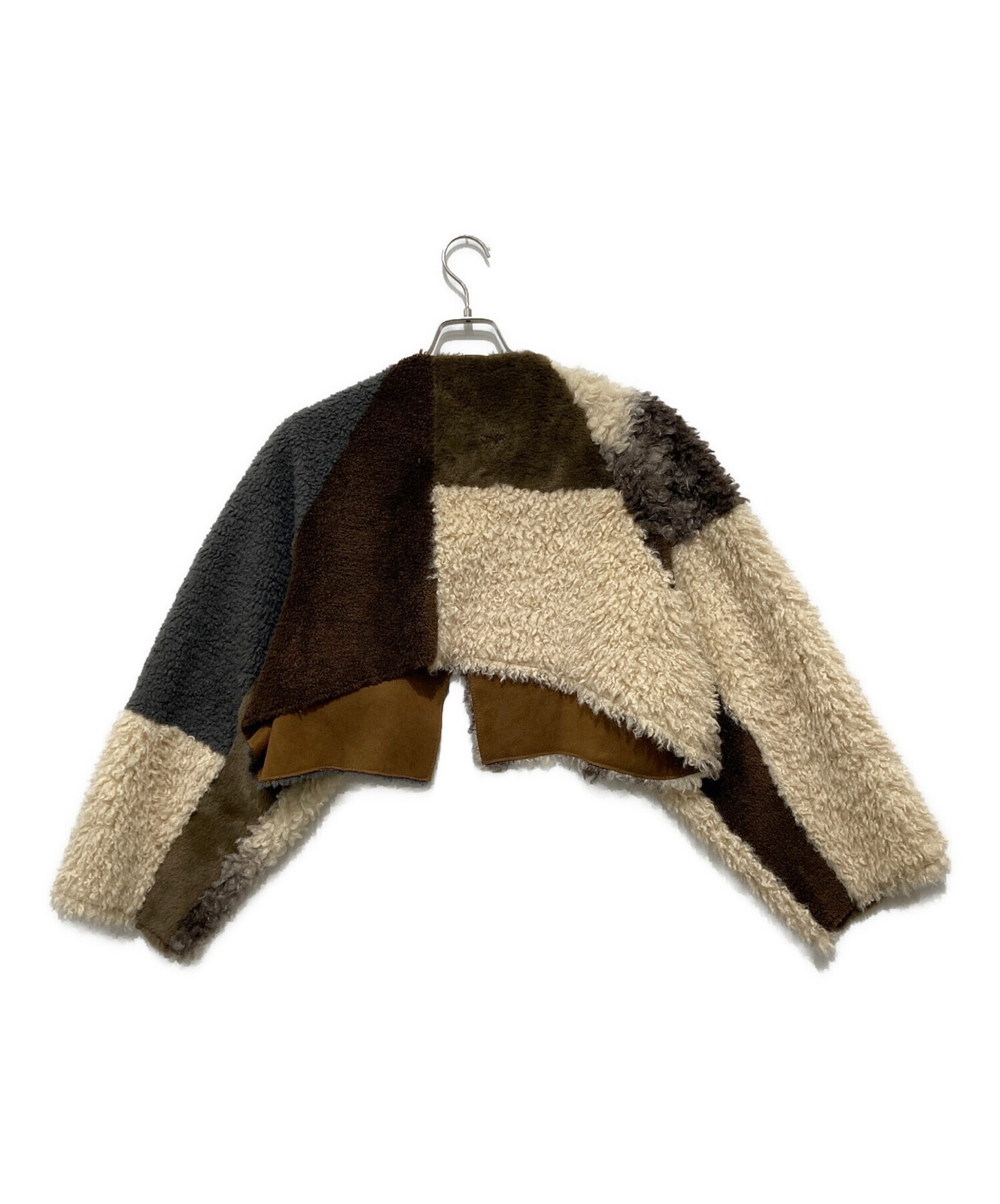 Ameri MANY WAY VARIOUS BOA JACKET Brown Size: M - image 7