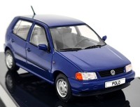 Ixo 1/43 Volkswagen Polo MK3 1994 Blue Diecast Scale Model Car