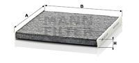 Mann-Filter CUK2131 Filter, Innenraumluft Passend FüR Subaru Toyota