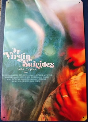 VIRGIN SUICIDES Tin Sign 8x12 Art Drama Sofia Coppola Kirsten Dunst PLEASE READ