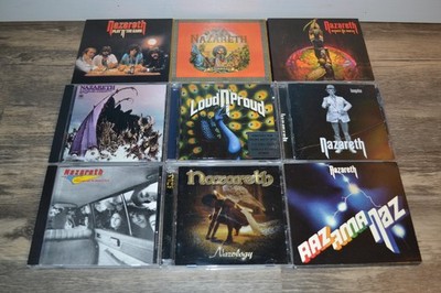 NAZARETH CD LOT OF 9 EXPECT NO MERCY HAIR OF THE DOG CLOSE ENOUGH FOR ROCK