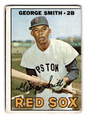1967 Topps #444 George Smith Boston Red Sox