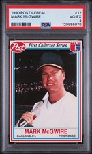 1990 Post - Mark McGwire #12