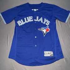 Majestic Toronto Blue Jay Embroidered Jersey Blue 27 Vladimir Guerrero Jr. -5629