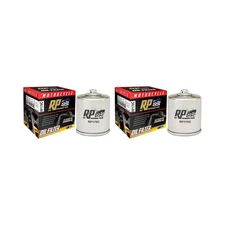 2 Pack RP Chrome Oil Filter for Harley 883 Sportster Hugger 1999-2000