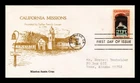 Dr Jim Stamps California Settlement Bicentennial First Day Cover