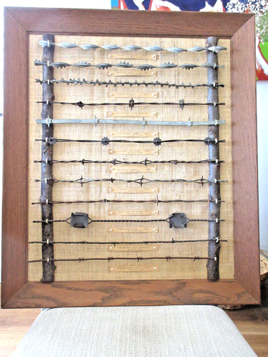 Antique Barbed Wire Display-1800's