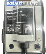 Kobalt 1-1/4 Inch Bi-Metal Arbored Hole Saw - 777734 Wood, Metal, Plastic {B}￼