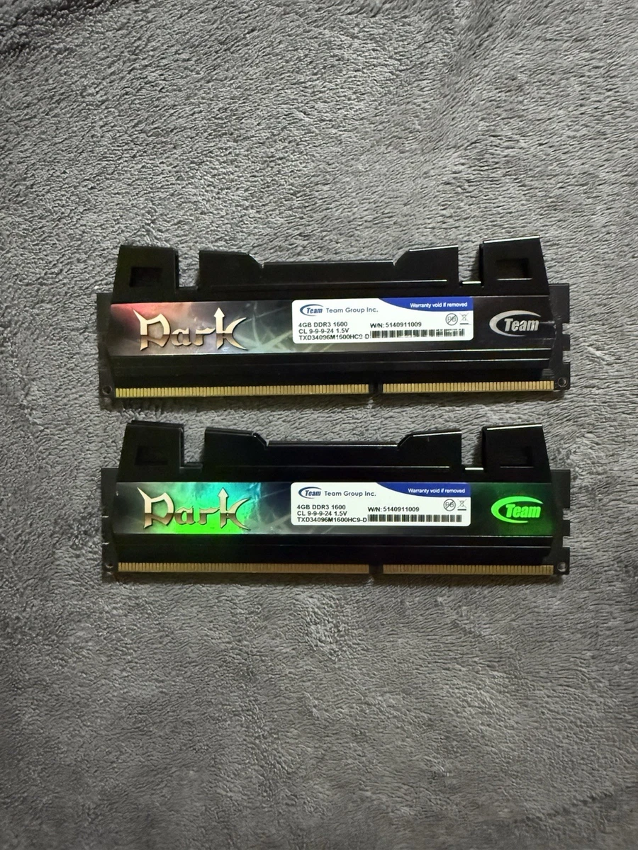 Team Group DDR3 SDRAM Computer Memory (RAM) for sale | eBay
