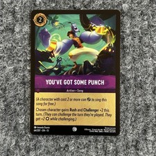 Disney Lorcana Attack of the Vine You've Got Some Punch 64/207 Foil Common